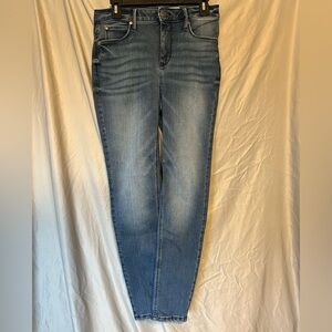 NWT Simply Vera Vera Wang Women's Blue Mid-Rise Skinny Jeans Size 4